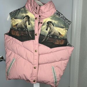 TOTem salvaged vintage one of a kind western vest. NEW. Never worn. Size Small.